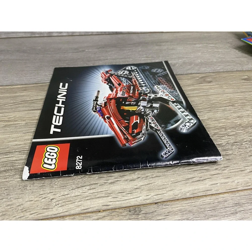 LEGO Technic 8272 Snowmobile Instruction Manual Booklet 2007 Illustrated‎